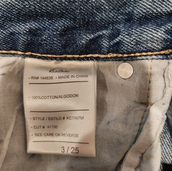 Kancan Boyfriend High rise Distressed Jeans - Picture 4 of 5